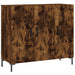 Dulap, stejar fumuriu, 90x34x80 cm, lemn compozit - WALTI WALTI
