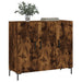Dulap, stejar fumuriu, 90x34x80 cm, lemn compozit - WALTI WALTI