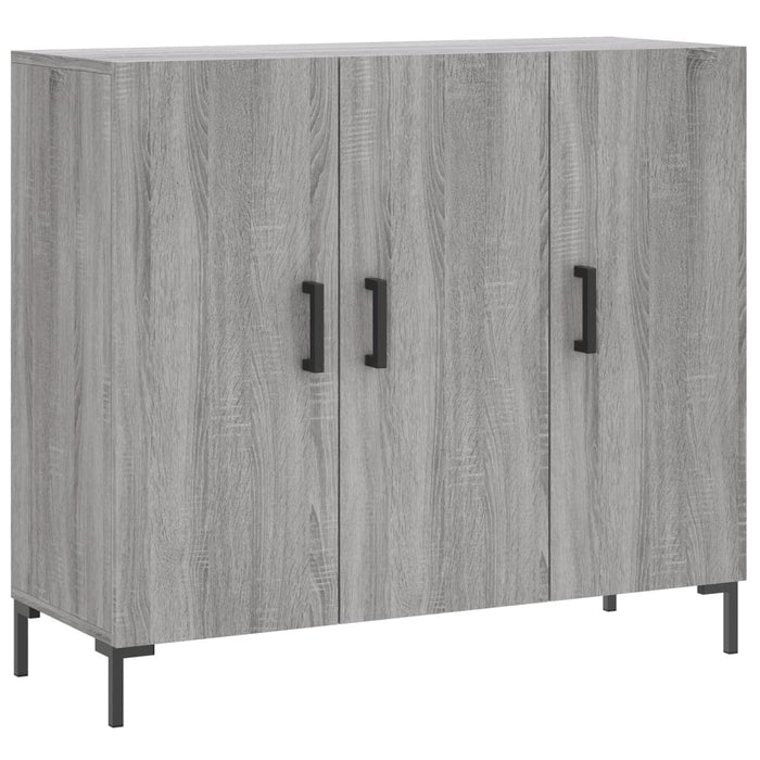 Dulap, gri sonoma, 90x34x80 cm, lemn compozit - WALTI WALTI