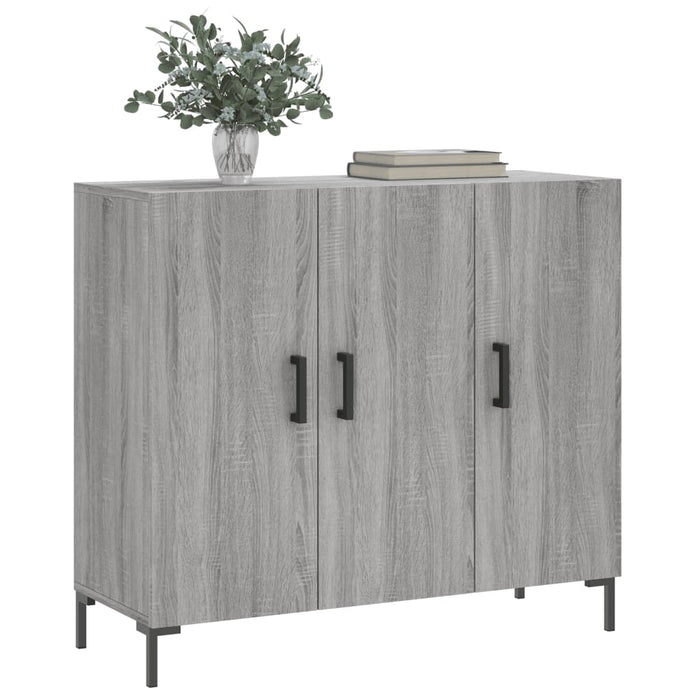 Dulap, gri sonoma, 90x34x80 cm, lemn compozit - WALTI WALTI