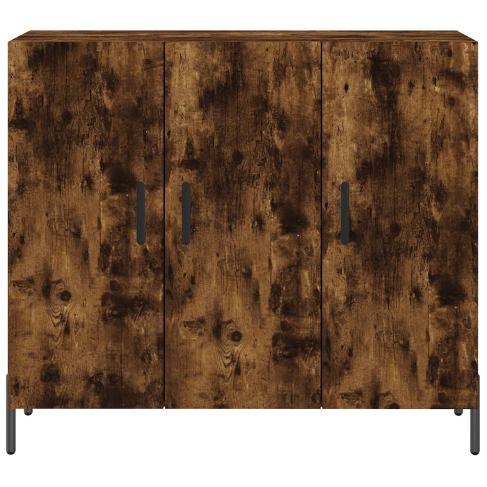 Dulap, stejar fumuriu, 90x34x80 cm, lemn compozit WALTI
