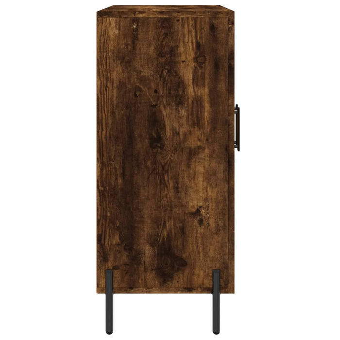 Dulap, stejar fumuriu, 90x34x80 cm, lemn compozit WALTI
