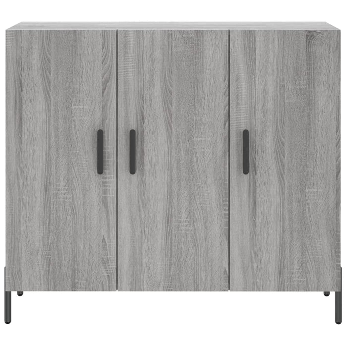 Dulap, gri sonoma, 90x34x80 cm, lemn compozit WALTI