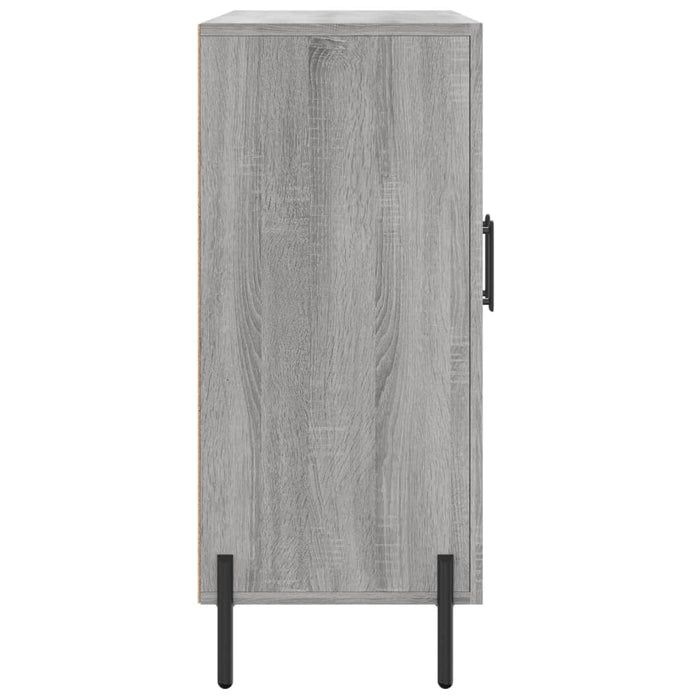 Dulap, gri sonoma, 90x34x80 cm, lemn compozit WALTI