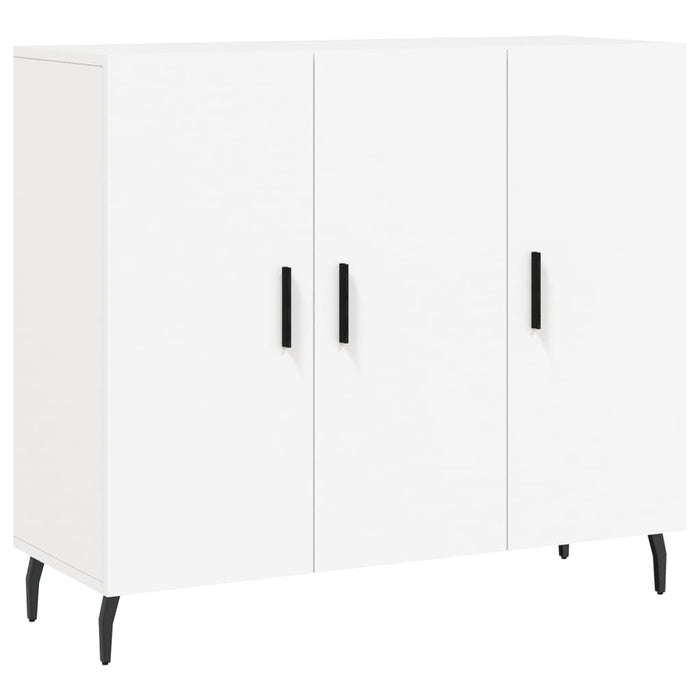 Dulap, alb, 90x34x80 cm, lemn compozit - WALTI WALTI
