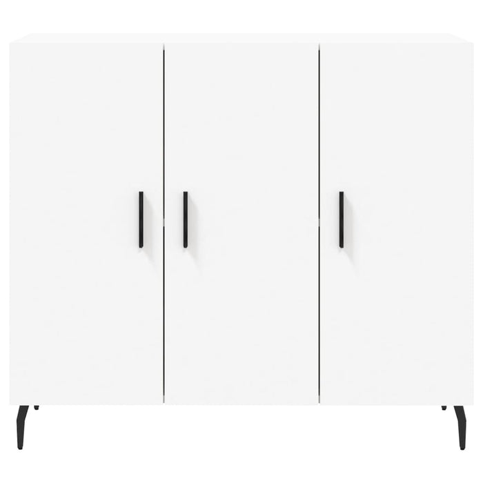 Dulap, alb, 90x34x80 cm, lemn compozit - WALTI WALTI