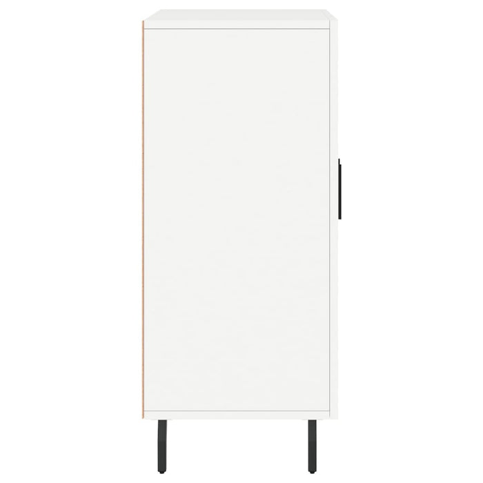 Dulap, alb, 90x34x80 cm, lemn compozit - WALTI WALTI