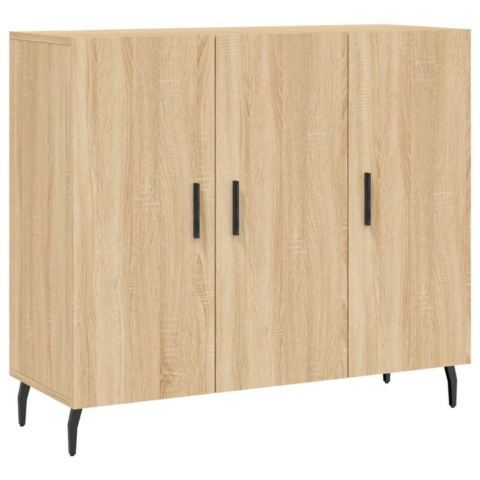 Dulap, stejar sonoma, 90x34x80 cm, lemn compozit - WALTI WALTI
