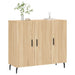 Dulap, stejar sonoma, 90x34x80 cm, lemn compozit - WALTI WALTI