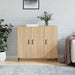 Dulap, stejar sonoma, 90x34x80 cm, lemn compozit - WALTI WALTI