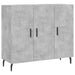 Dulap, gri beton, 90x34x80 cm, lemn compozit - WALTI WALTI