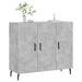 Dulap, gri beton, 90x34x80 cm, lemn compozit - WALTI WALTI