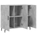 Dulap, gri beton, 90x34x80 cm, lemn compozit - WALTI WALTI