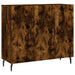 Dulap, stejar fumuriu, 90x34x80 cm, lemn compozit - WALTI WALTI