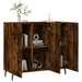 Dulap, stejar fumuriu, 90x34x80 cm, lemn compozit - WALTI WALTI