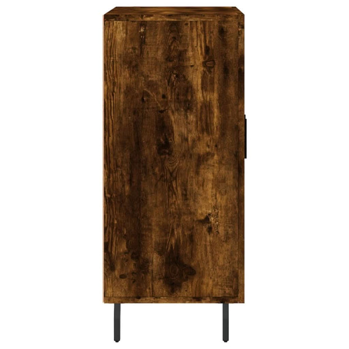 Dulap, stejar fumuriu, 90x34x80 cm, lemn compozit - WALTI WALTI