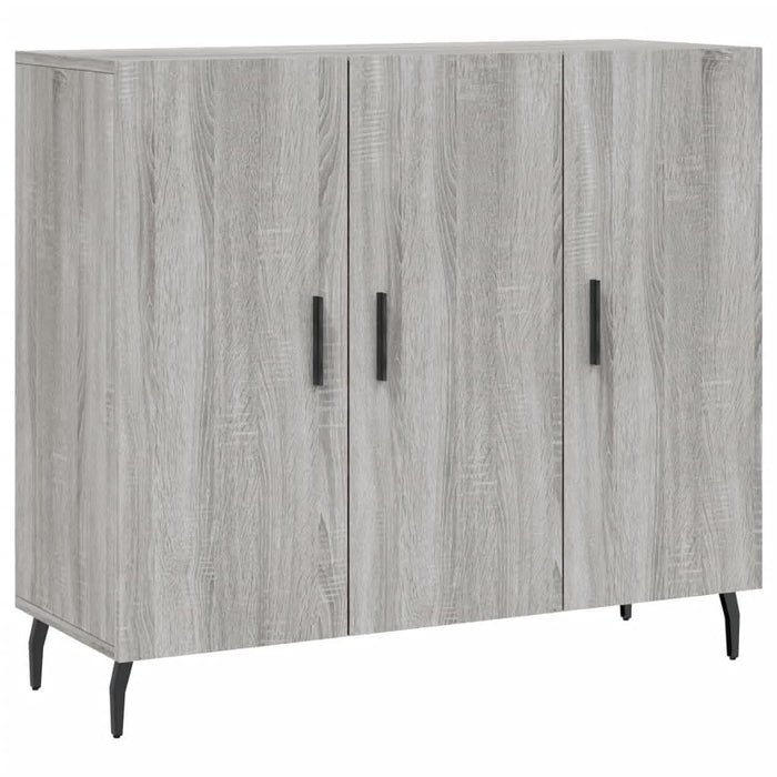Dulap, gri sonoma, 90x34x80 cm, lemn compozit - WALTI WALTI