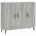 Dulap, gri sonoma, 90x34x80 cm, lemn compozit - WALTI WALTI