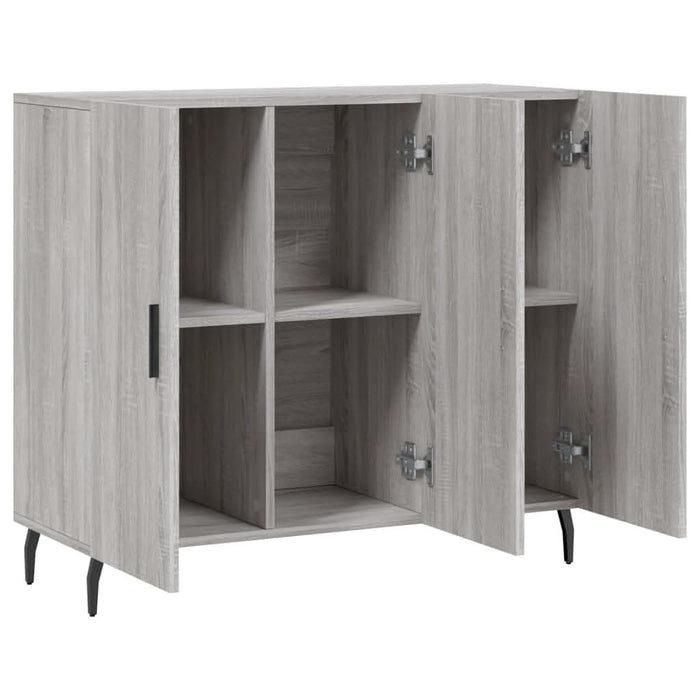 Dulap, gri sonoma, 90x34x80 cm, lemn compozit - WALTI WALTI