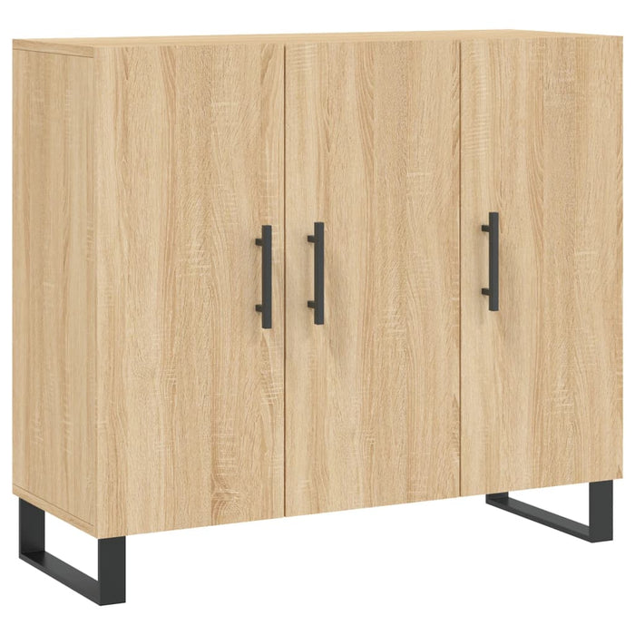 Dulap, stejar sonoma, 90x34x80 cm, lemn compozit - WALTI WALTI