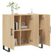 Dulap, stejar sonoma, 90x34x80 cm, lemn compozit - WALTI WALTI