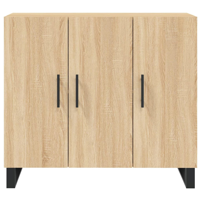Dulap, stejar sonoma, 90x34x80 cm, lemn compozit - WALTI WALTI