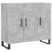 Dulap, gri beton, 90x34x80 cm, lemn compozit - WALTI WALTI