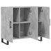 Dulap, gri beton, 90x34x80 cm, lemn compozit - WALTI WALTI