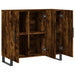 Dulap, stejar fumuriu, 90x34x80 cm, lemn compozit - WALTI WALTI