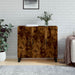 Dulap, stejar fumuriu, 90x34x80 cm, lemn compozit - WALTI WALTI