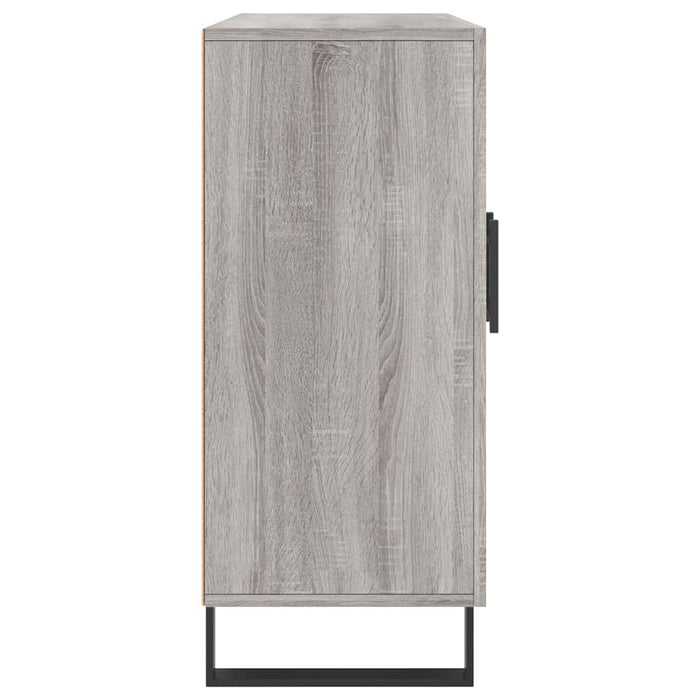 Dulap, gri sonoma, 90x34x80 cm, lemn compozit WALTI