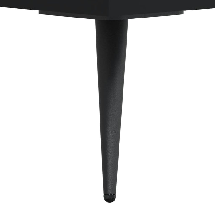 Dulap, negru, 100x36x60 cm, lemn compozit WALTI