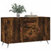 Dulap, stejar fumuriu, 100x36x60 cm, lemn compozit - WALTI WALTI