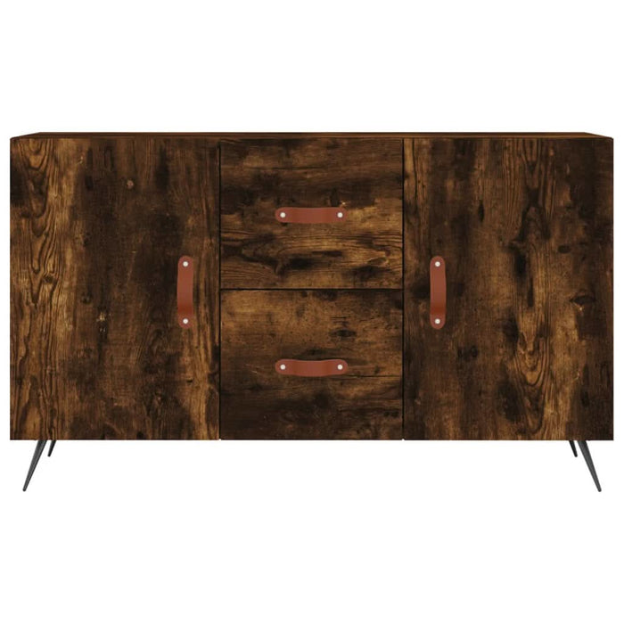 Dulap, stejar fumuriu, 100x36x60 cm, lemn compozit - WALTI WALTI