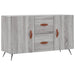 Dulap, gri sonoma, 100x36x60 cm, lemn compozit - WALTI WALTI