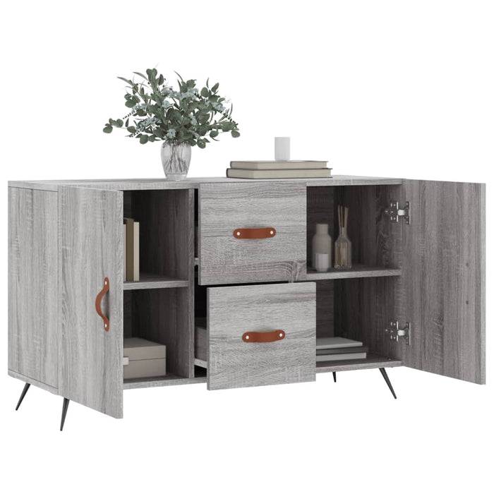 Dulap, gri sonoma, 100x36x60 cm, lemn compozit - WALTI WALTI