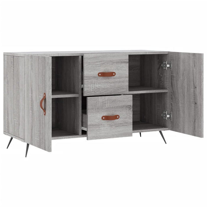 Dulap, gri sonoma, 100x36x60 cm, lemn compozit - WALTI WALTI