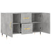 Dulap, gri beton, 100x36x60 cm, lemn compozit - WALTI WALTI