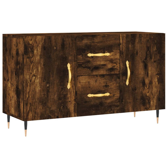 Dulap, stejar fumuriu, 100x36x60 cm, lemn compozit - WALTI WALTI