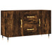 Dulap, stejar fumuriu, 100x36x60 cm, lemn compozit - WALTI WALTI