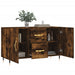 Dulap, stejar fumuriu, 100x36x60 cm, lemn compozit - WALTI WALTI