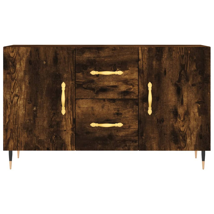 Dulap, stejar fumuriu, 100x36x60 cm, lemn compozit - WALTI WALTI