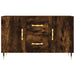 Dulap, stejar fumuriu, 100x36x60 cm, lemn compozit - WALTI WALTI