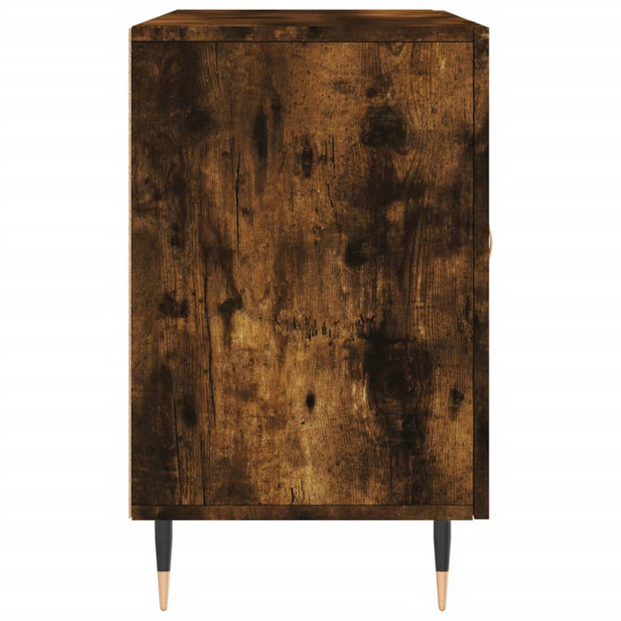 Dulap, stejar fumuriu, 100x36x60 cm, lemn compozit - WALTI WALTI