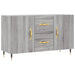 Dulap, gri sonoma, 100x36x60 cm, lemn compozit - WALTI WALTI