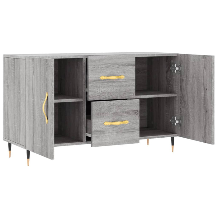 Dulap, gri sonoma, 100x36x60 cm, lemn compozit - WALTI WALTI