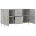 Dulap, gri beton, 100x36x60 cm, lemn compozit - WALTI WALTI