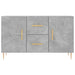 Dulap, gri beton, 100x36x60 cm, lemn compozit - WALTI WALTI