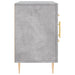 Dulap, gri beton, 100x36x60 cm, lemn compozit - WALTI WALTI