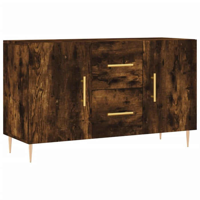 Dulap, stejar fumuriu, 100x36x60 cm, lemn compozit - WALTI WALTI